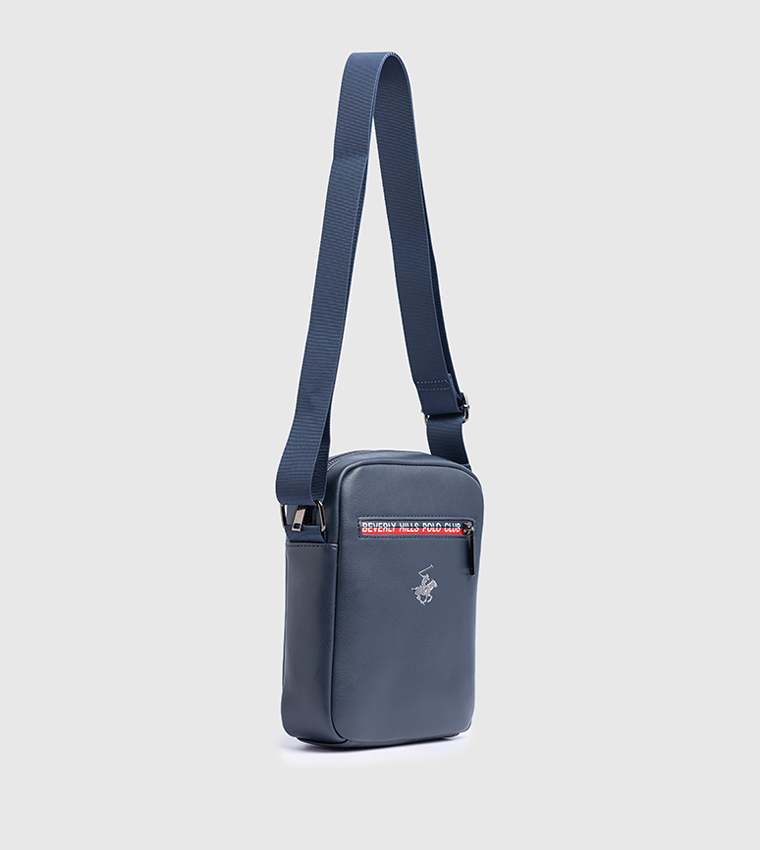 Logo Detail Reporter Bag