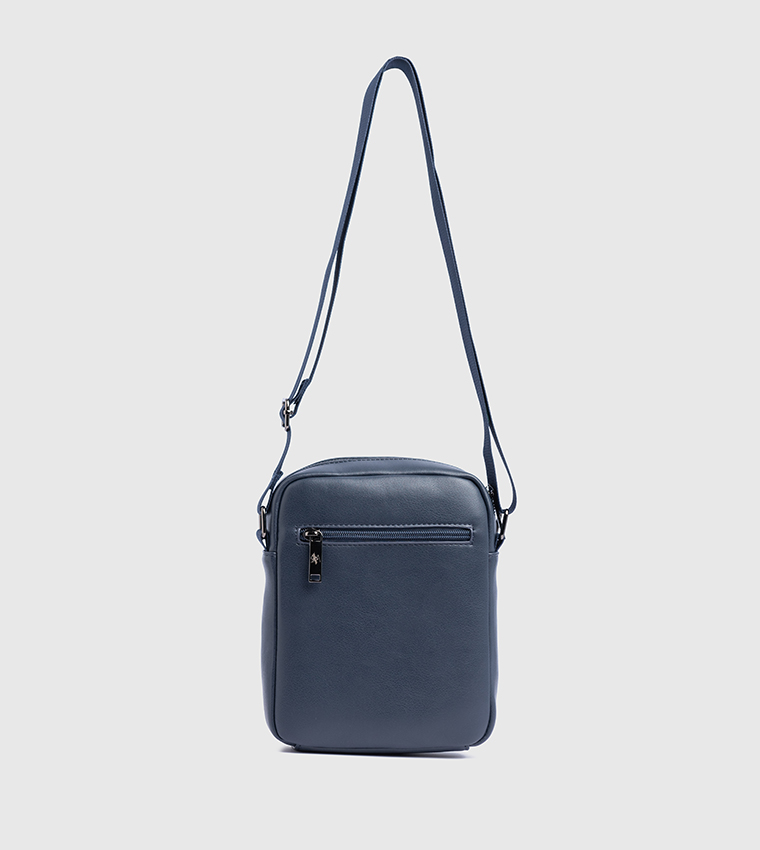 Logo Detail Reporter Bag