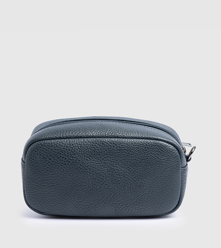 Logo Detail Zippered Travel Pouch