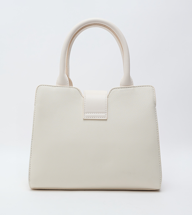 Logo Detail Satchel Bag