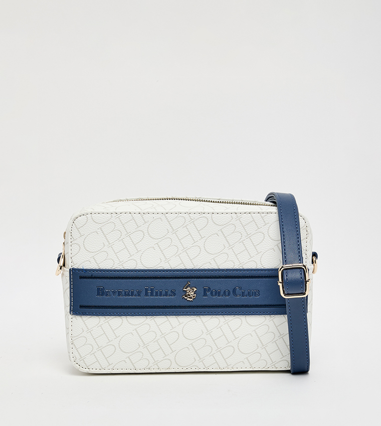 Monogram Printed Crossbody Bag