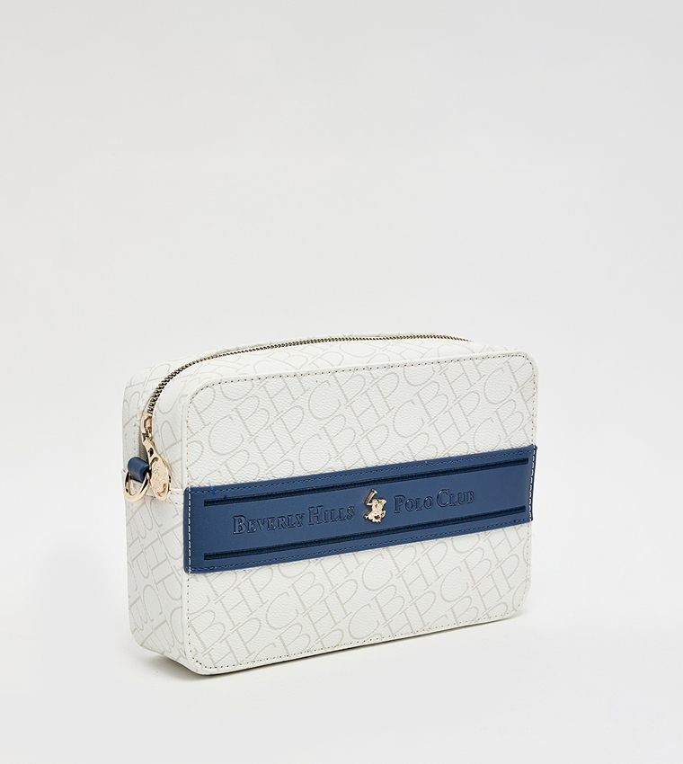 Monogram Printed Crossbody Bag