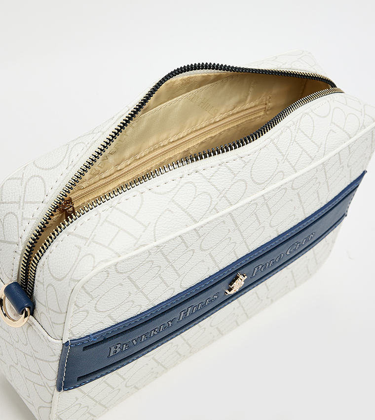 Monogram Printed Crossbody Bag