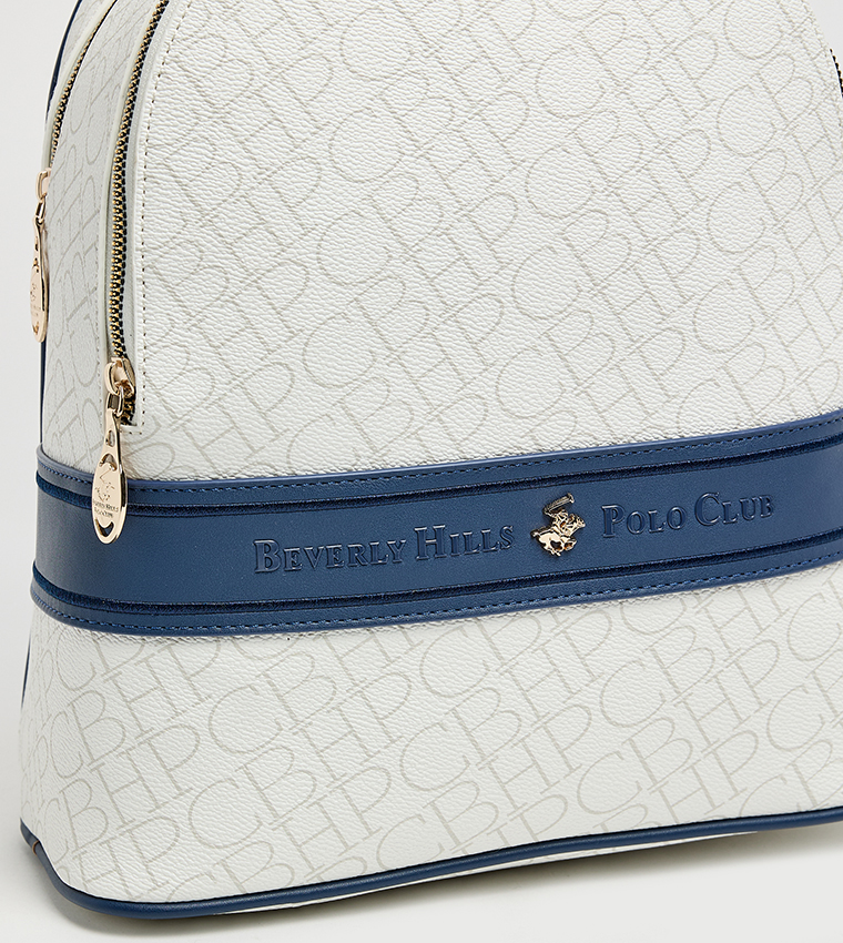 Monogram Printed Backpack