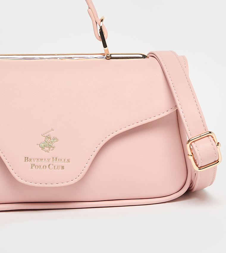 Logo Detail Top Handle Bag