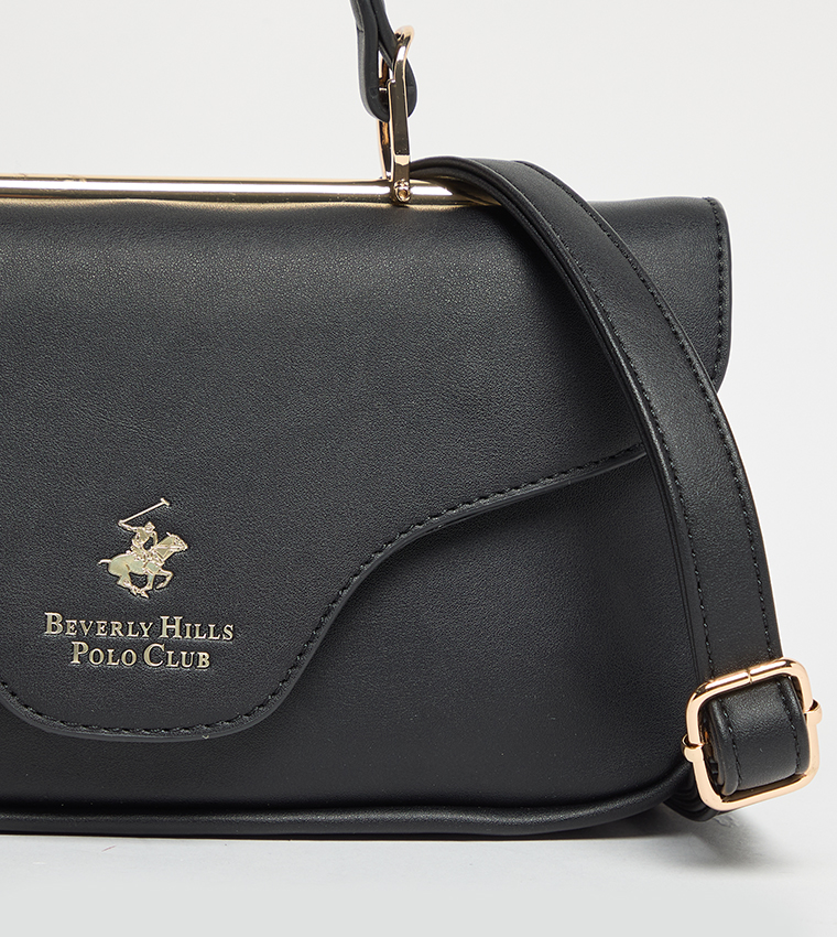 Logo Detail Top Handle Bag
