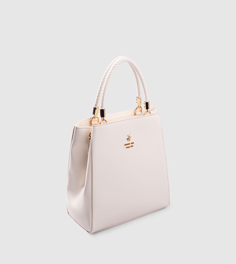 Logo Detail Handheld Bag