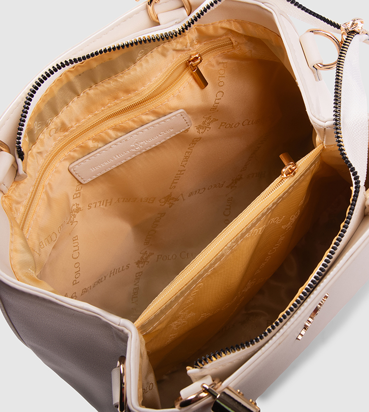 Logo Detail Handheld Bag