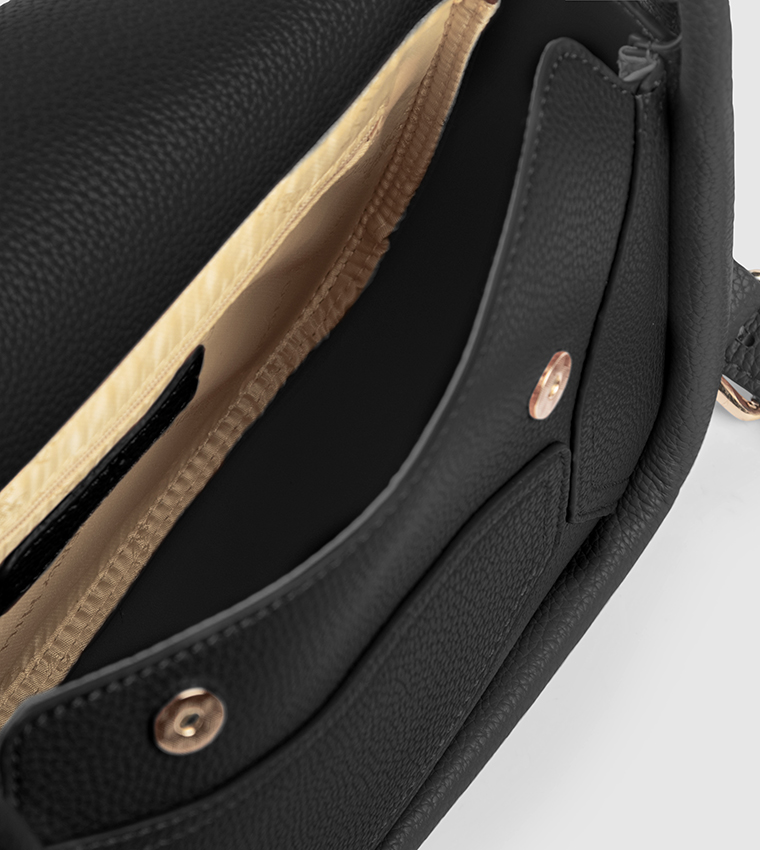 Textured Shoulder Bag