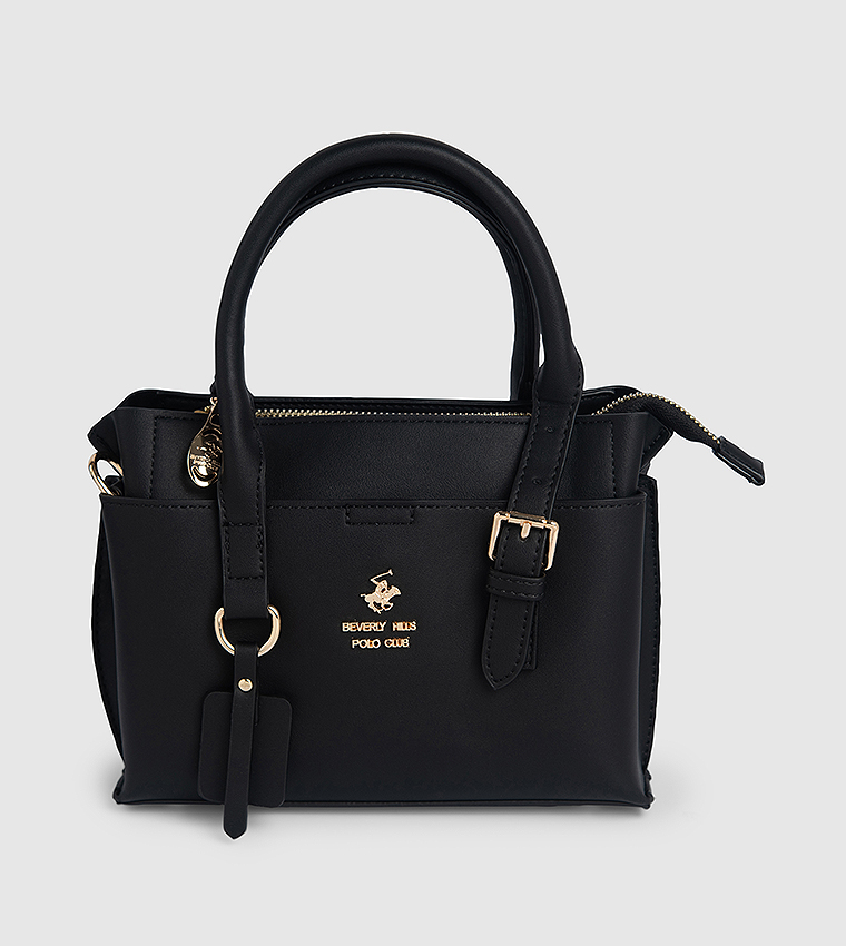 Logo Detail Satchel Bag
