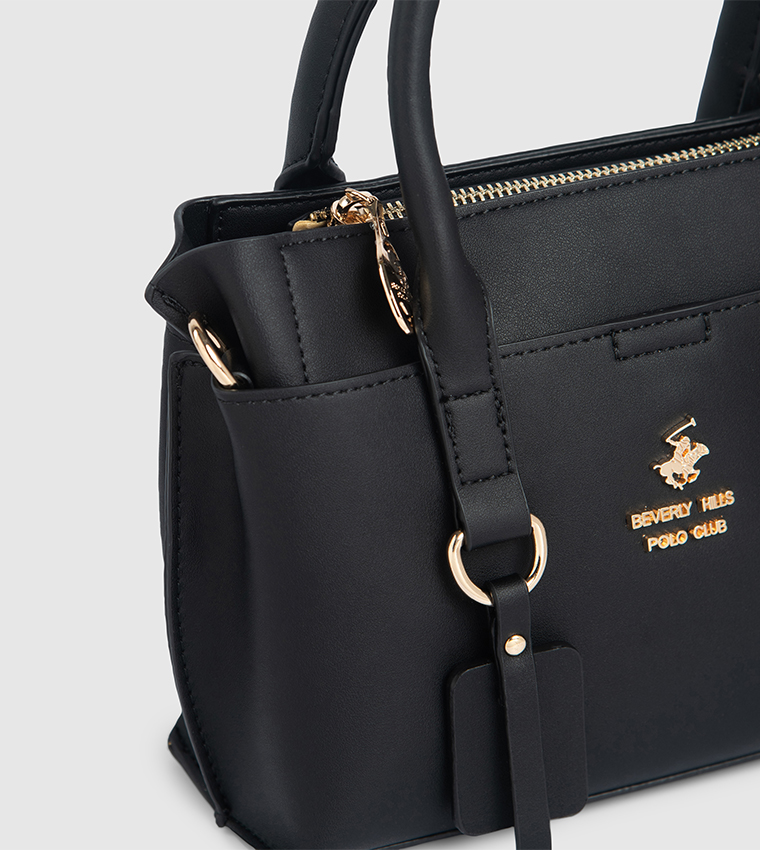 Logo Detail Satchel Bag
