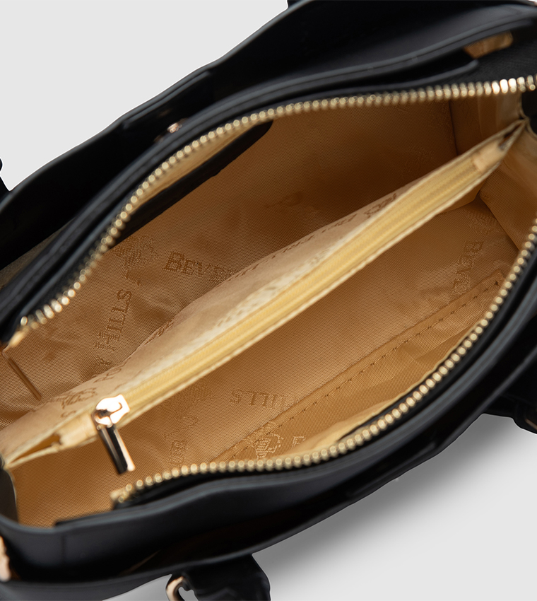 Logo Detail Satchel Bag