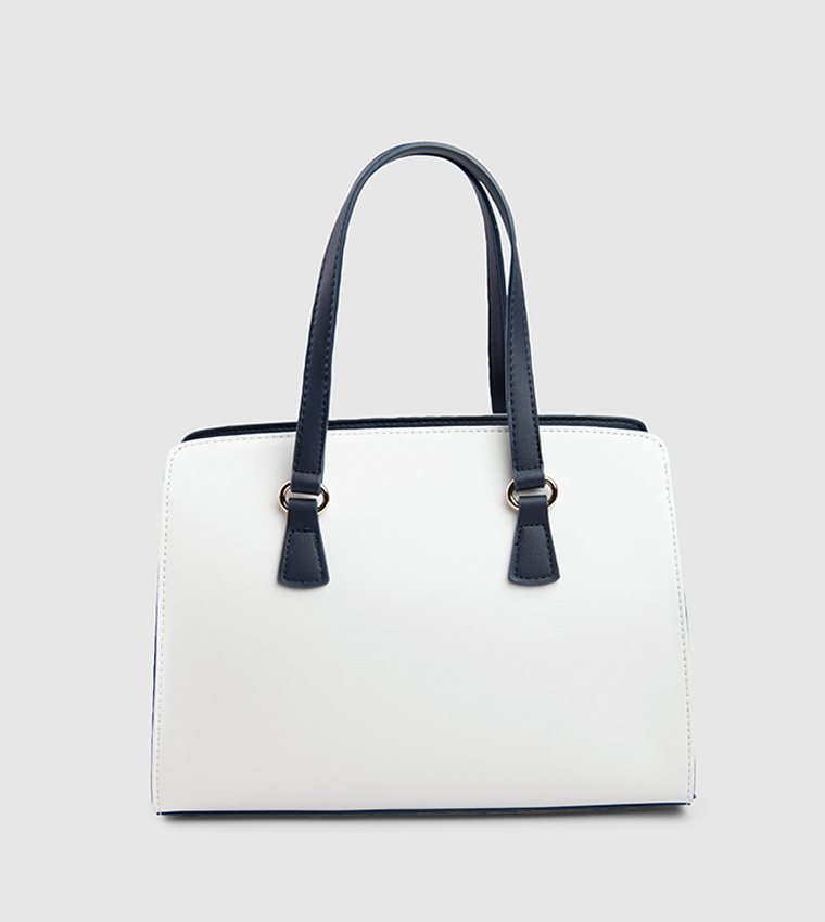 Logo Detail Satchel Bag