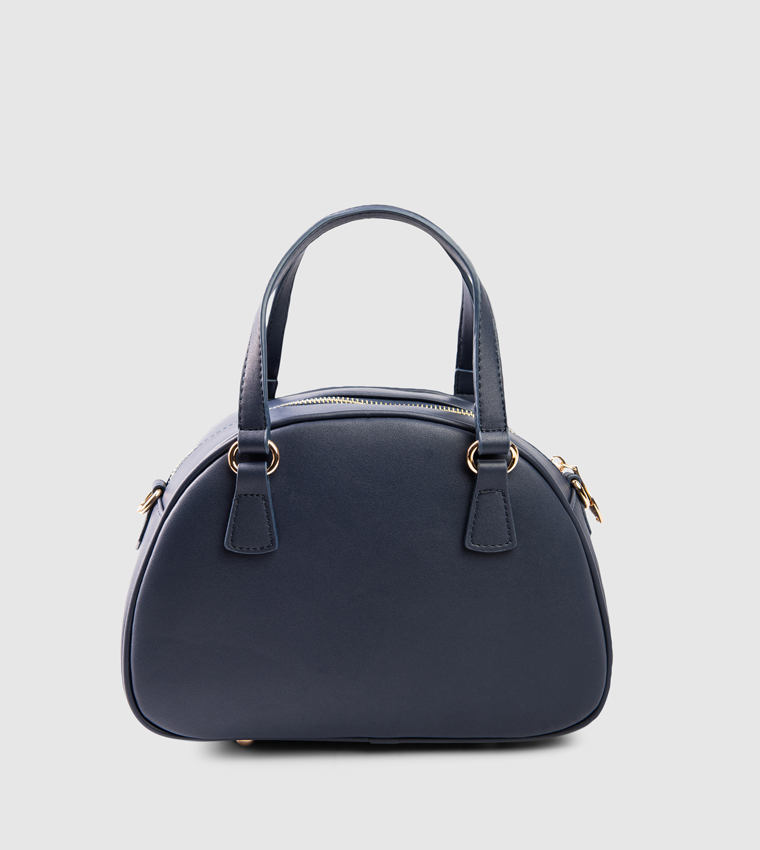 Logo Detail Satchel Bag
