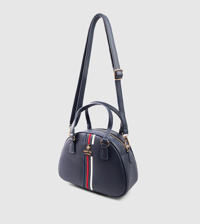 Logo Detail Satchel Bag