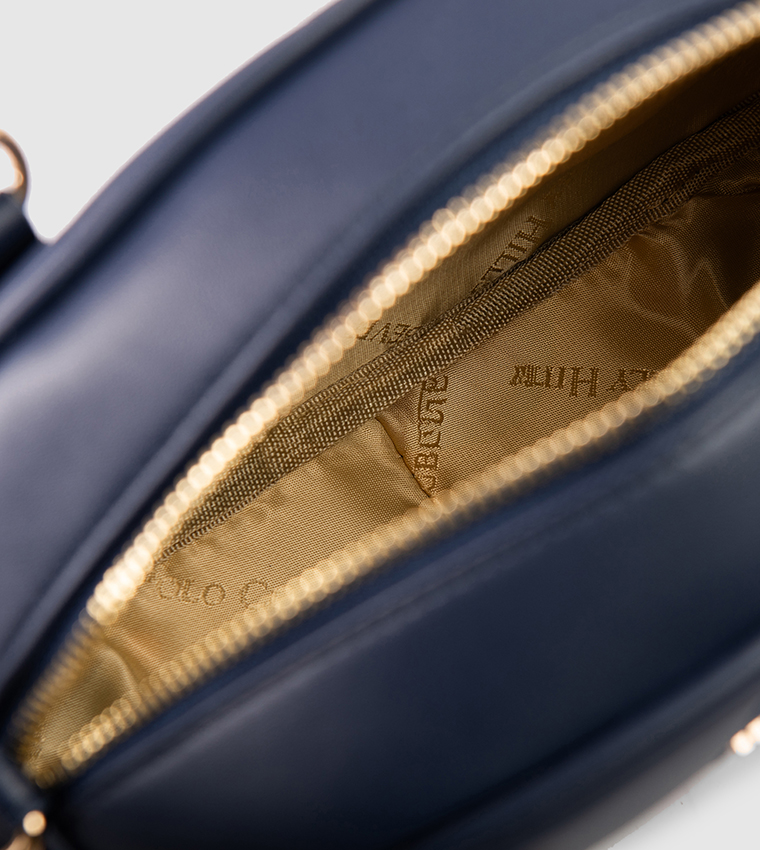 Logo Detail Satchel Bag