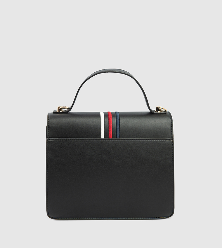 Logo Detail Top Handle Bag