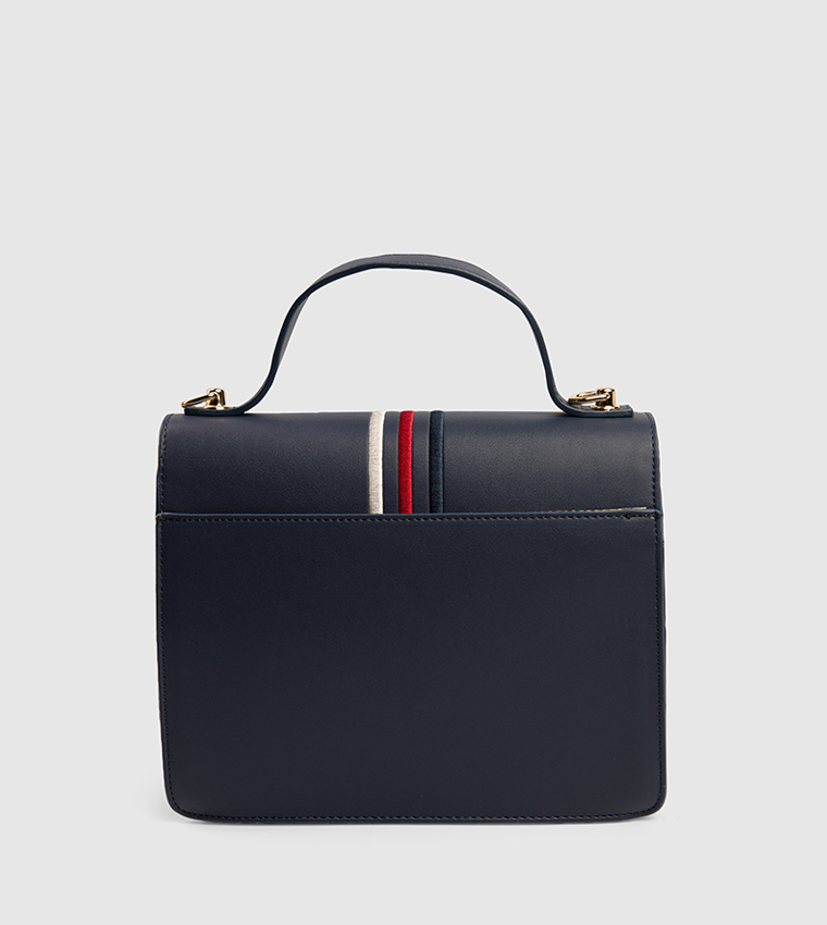 Logo Detail Top Handle Bag
