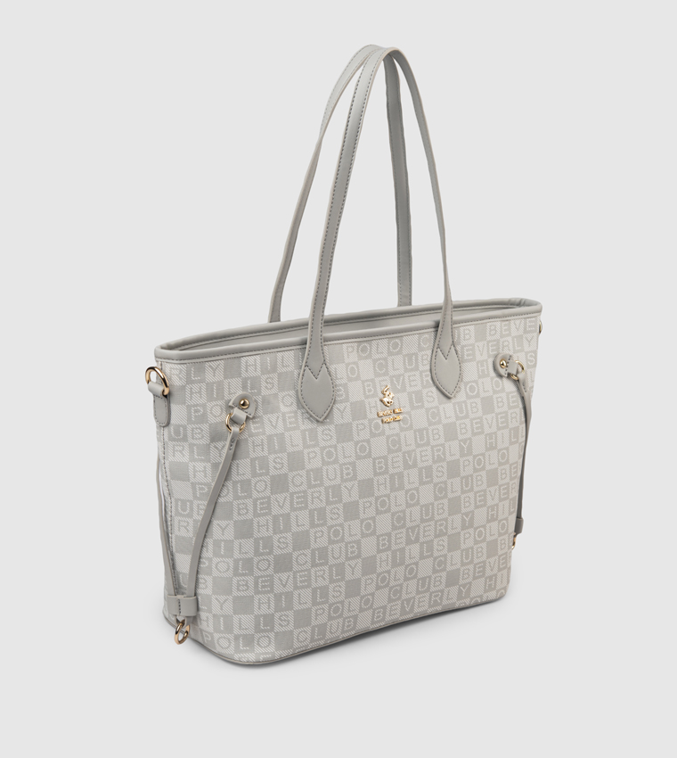 Logo Printed Tote Bag