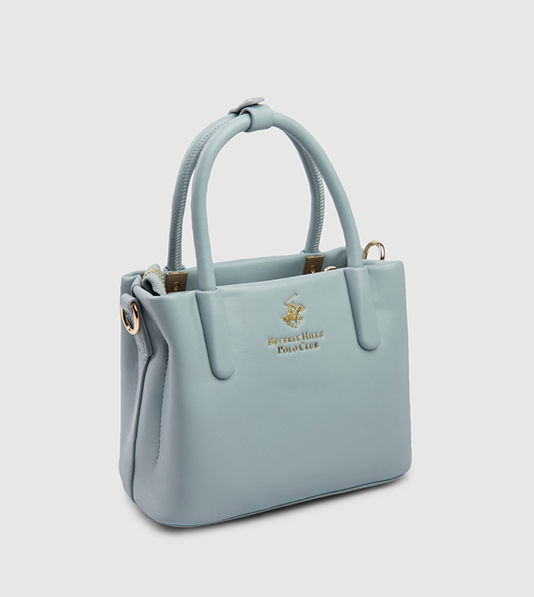 Logo Detail Satchel Bag