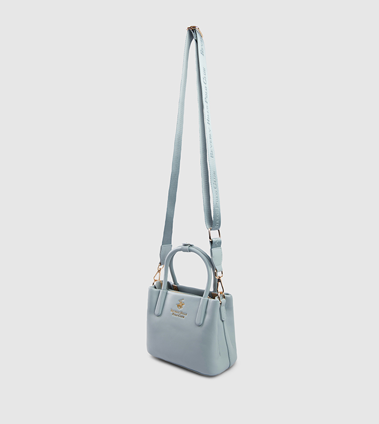 Logo Detail Satchel Bag