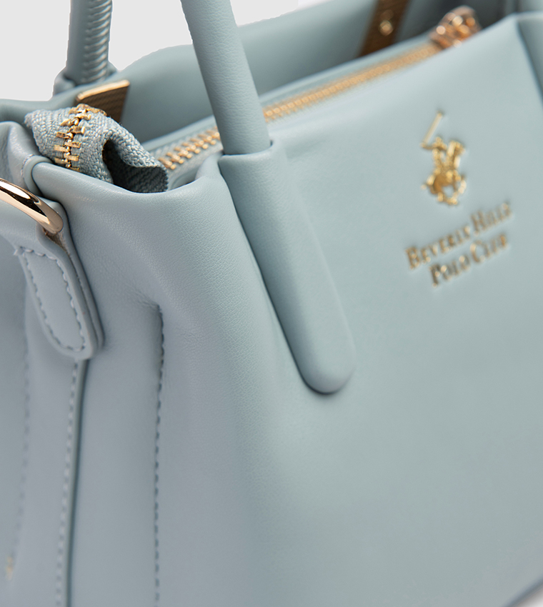 Logo Detail Satchel Bag