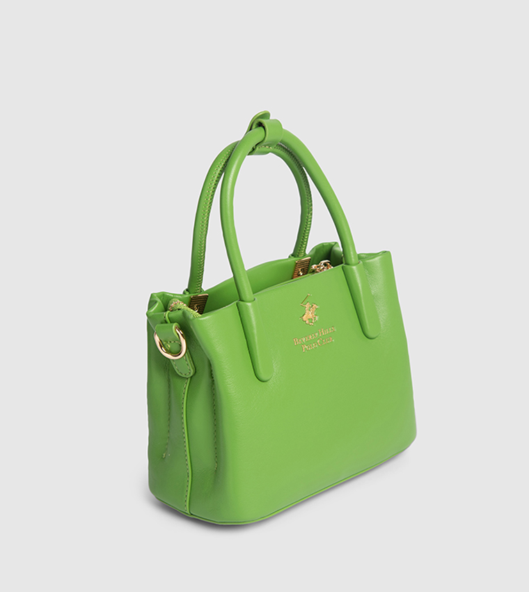 Logo Detail Satchel Bag