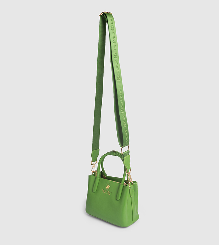 Logo Detail Satchel Bag