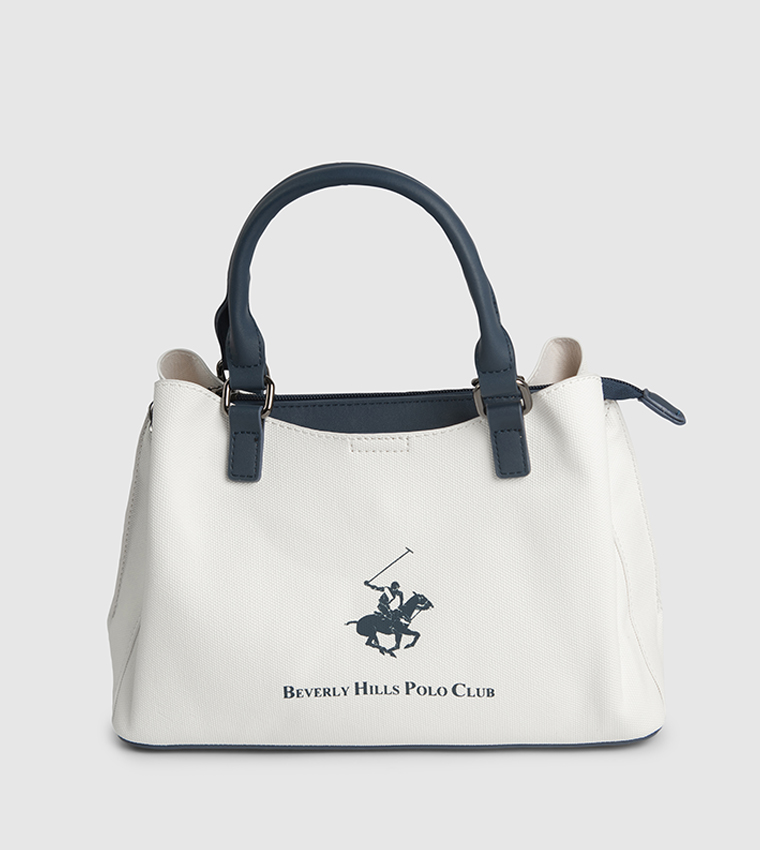 Logo Detail Satchel Bag