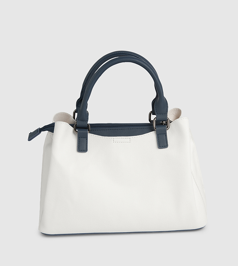 Logo Detail Satchel Bag