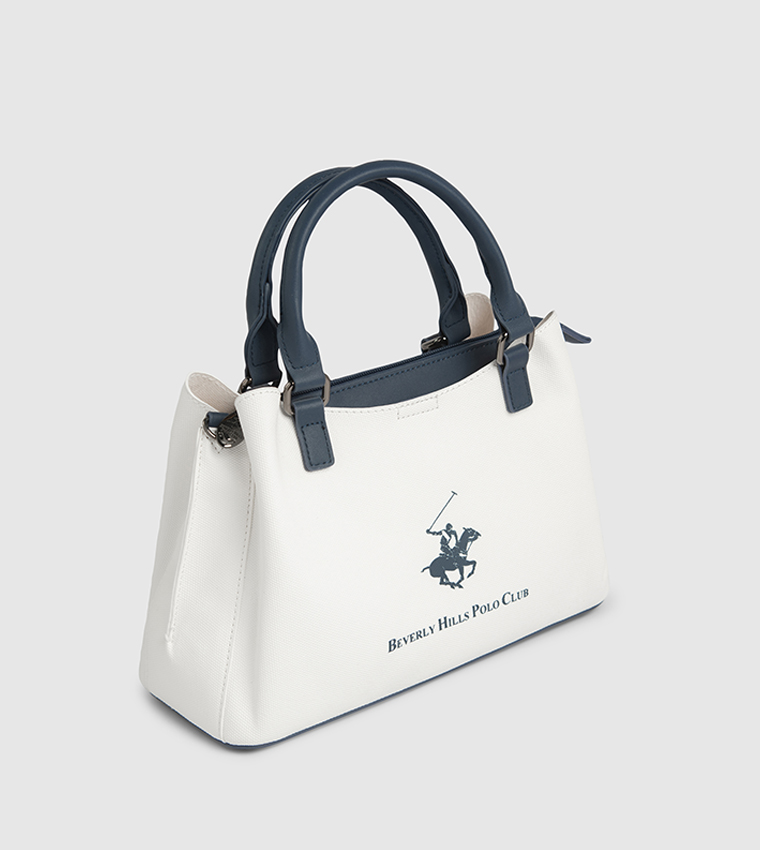 Logo Detail Satchel Bag