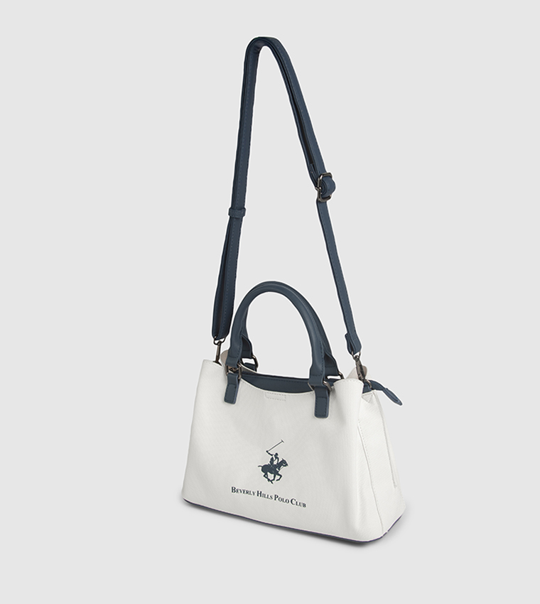 Logo Detail Satchel Bag