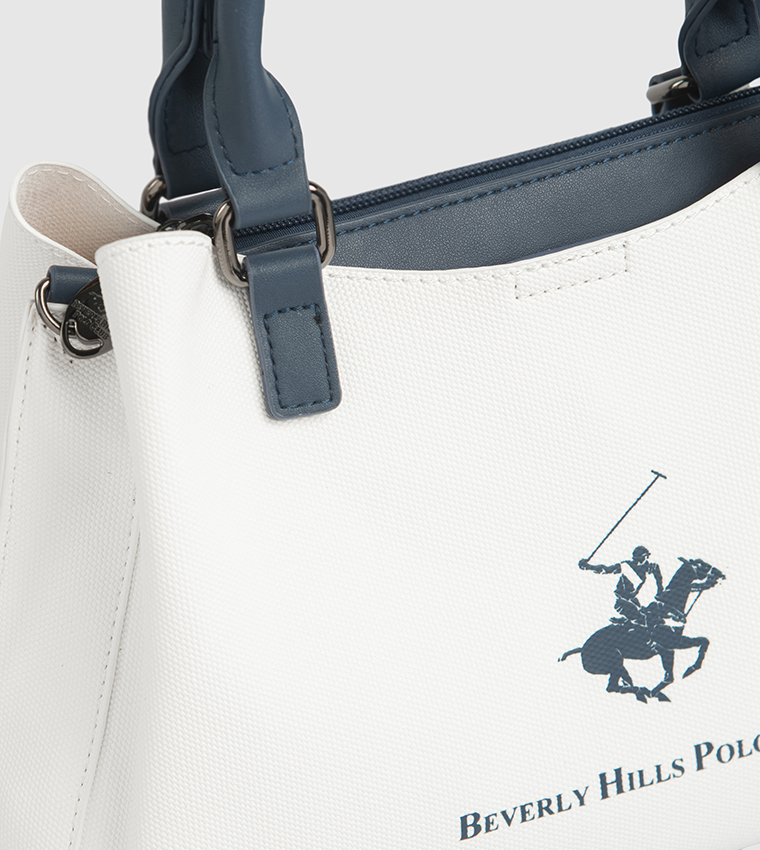 Logo Detail Satchel Bag
