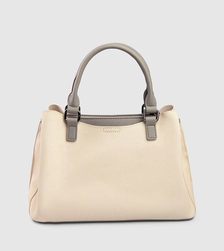 Logo Detail Satchel Bag