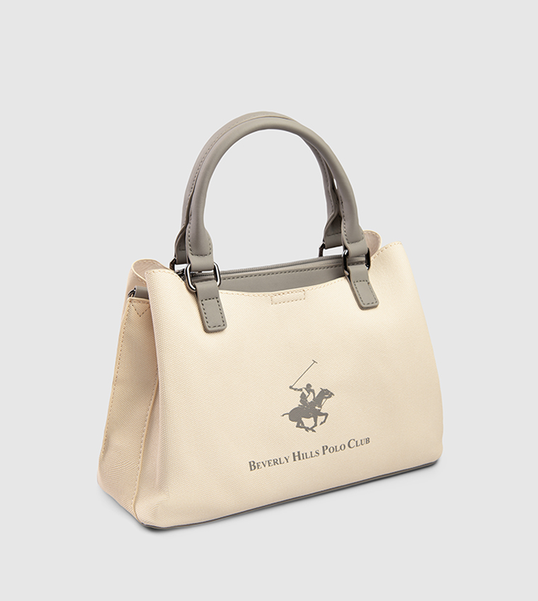 Logo Detail Satchel Bag