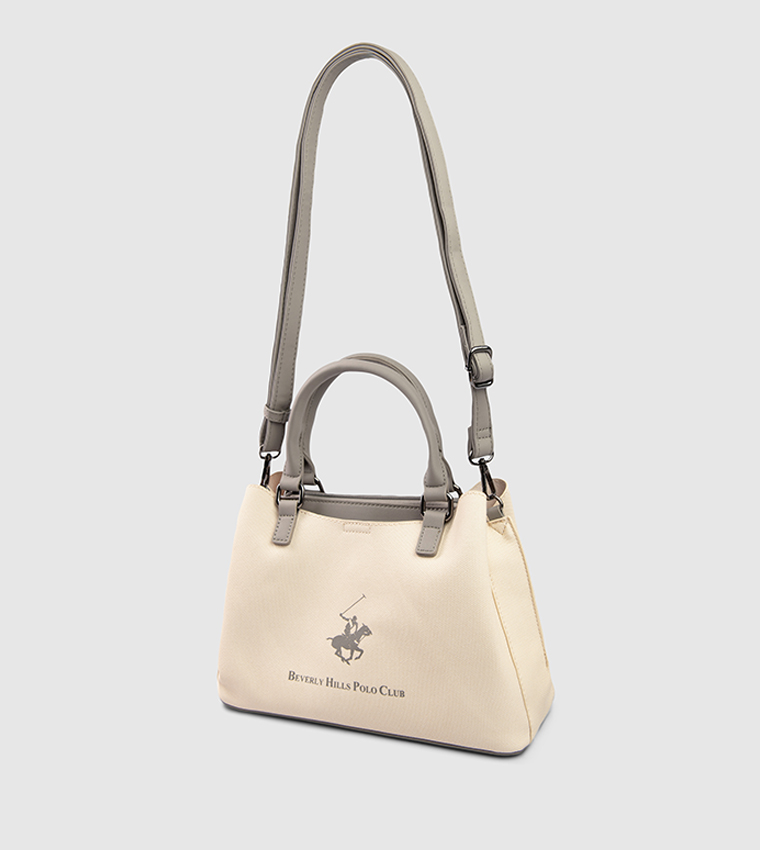 Logo Detail Satchel Bag