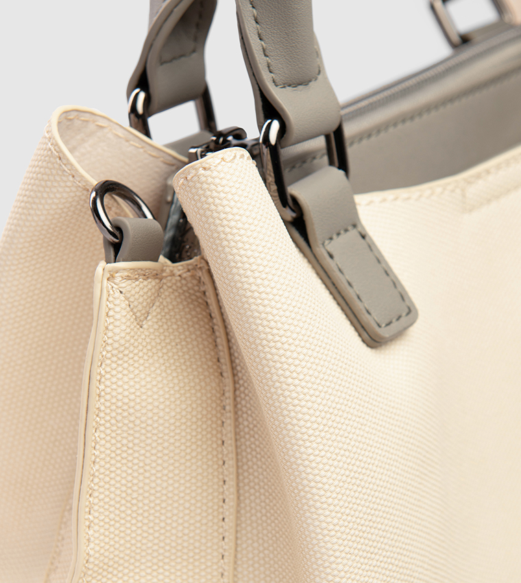 Logo Detail Satchel Bag