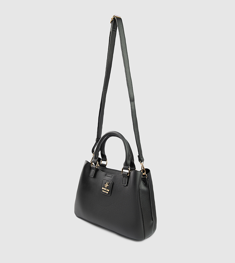 Logo Detail Satchel Bag