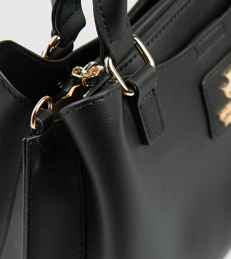 Logo Detail Satchel Bag