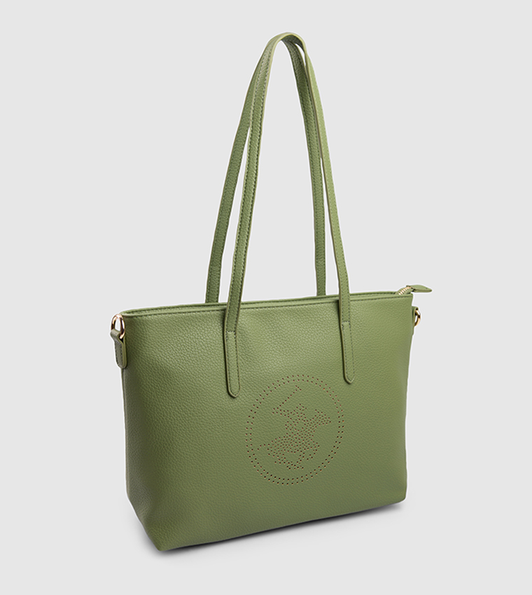 Logo Detail Tote Bag