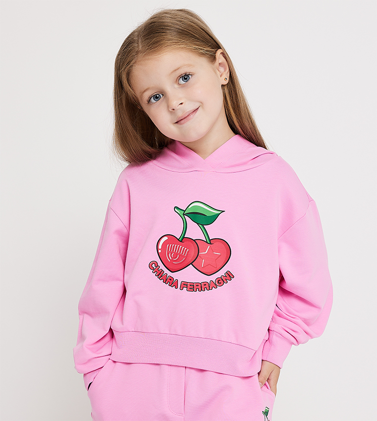 Printed Long Sleeves Hoodie