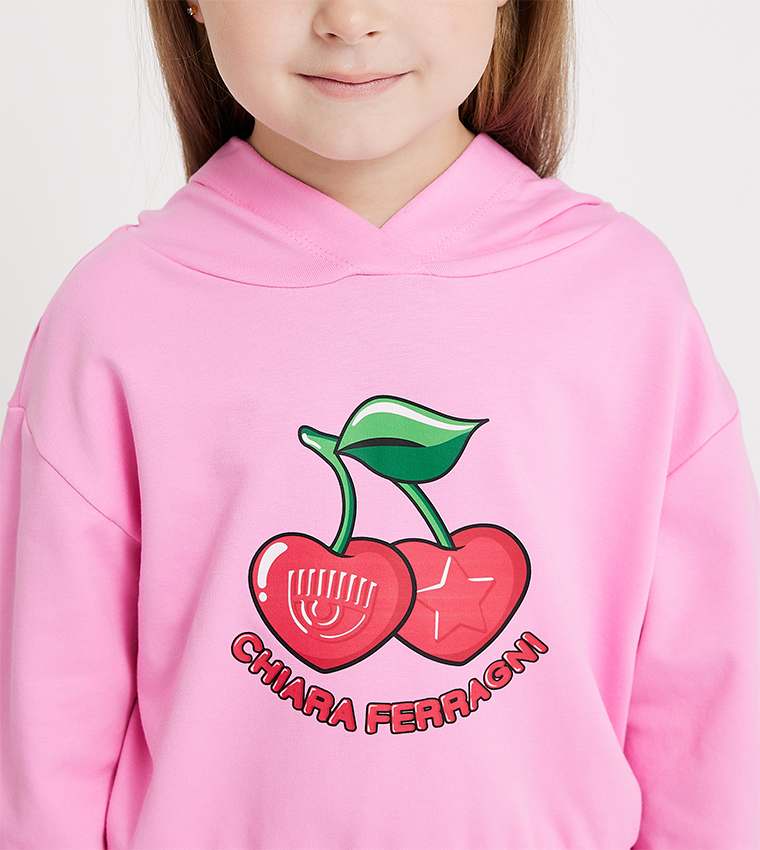 Printed Long Sleeves Hoodie