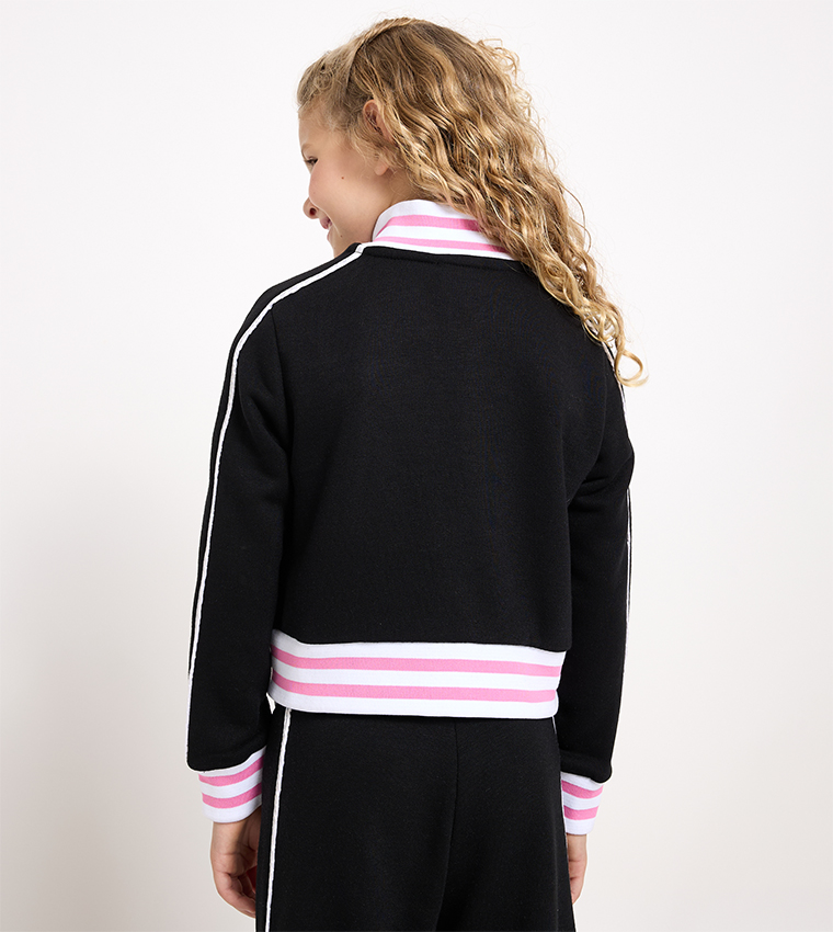 Printed Zip-Through Jacket