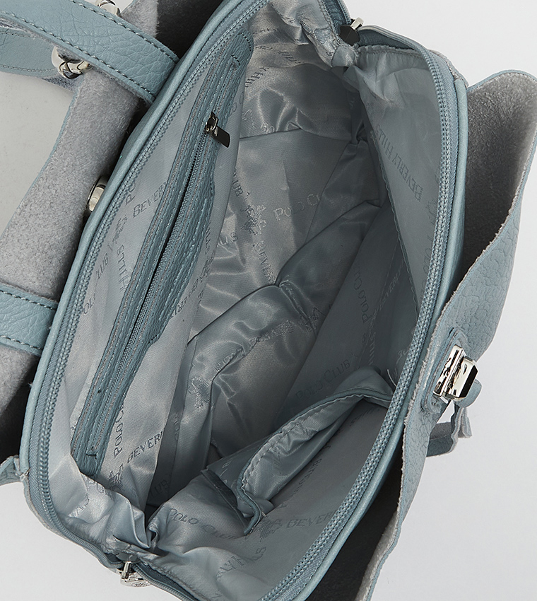 Buy Beverly Hills Polo Club Classic Backpack In Blue 6thStreet Oman