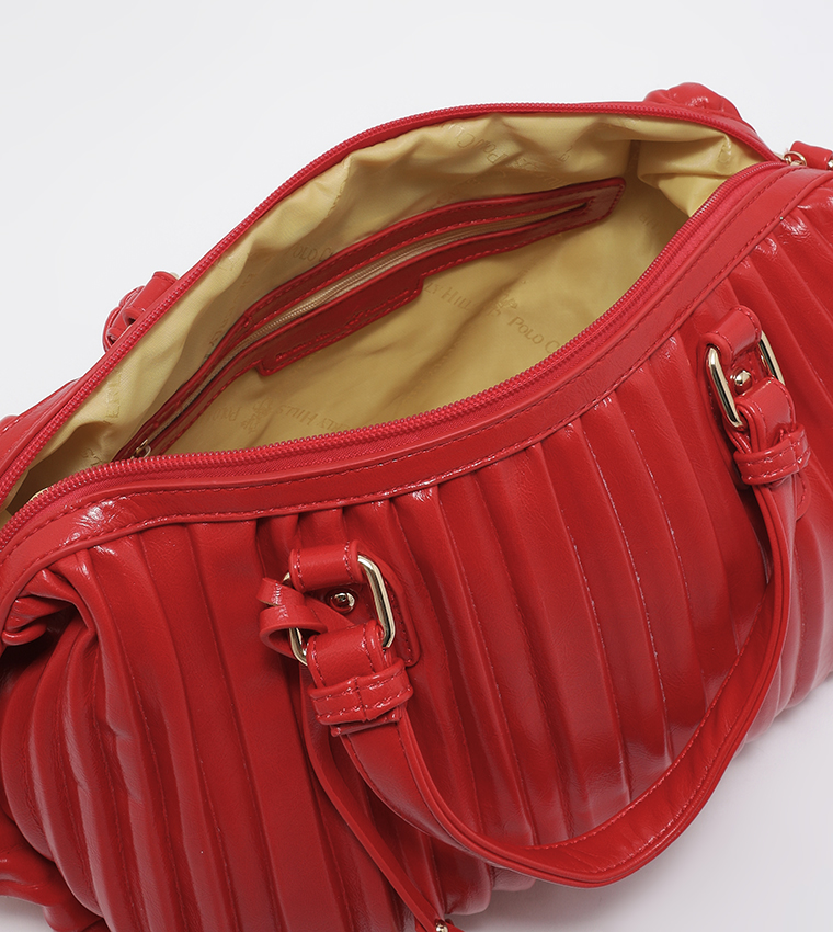 Classic Pleated Handbag