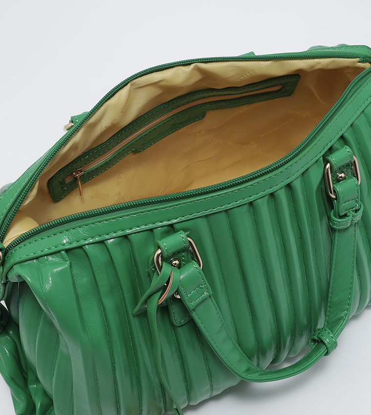 Classic Pleated Handbag