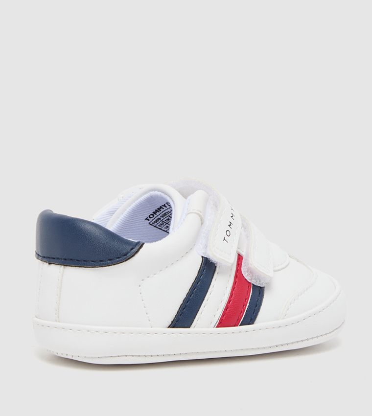 Flag Detail Velcro Sneakers