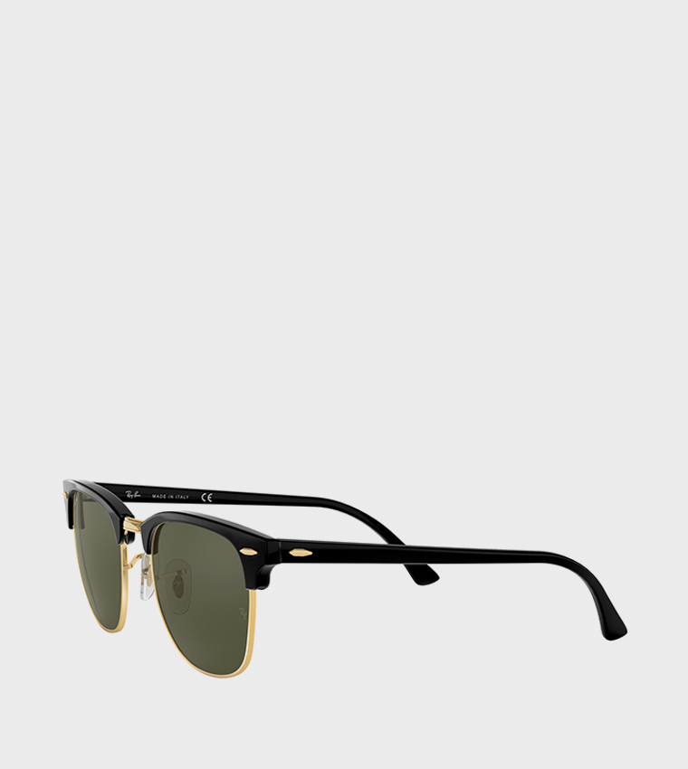 Acetate Frame Clubmaster Sunglasses