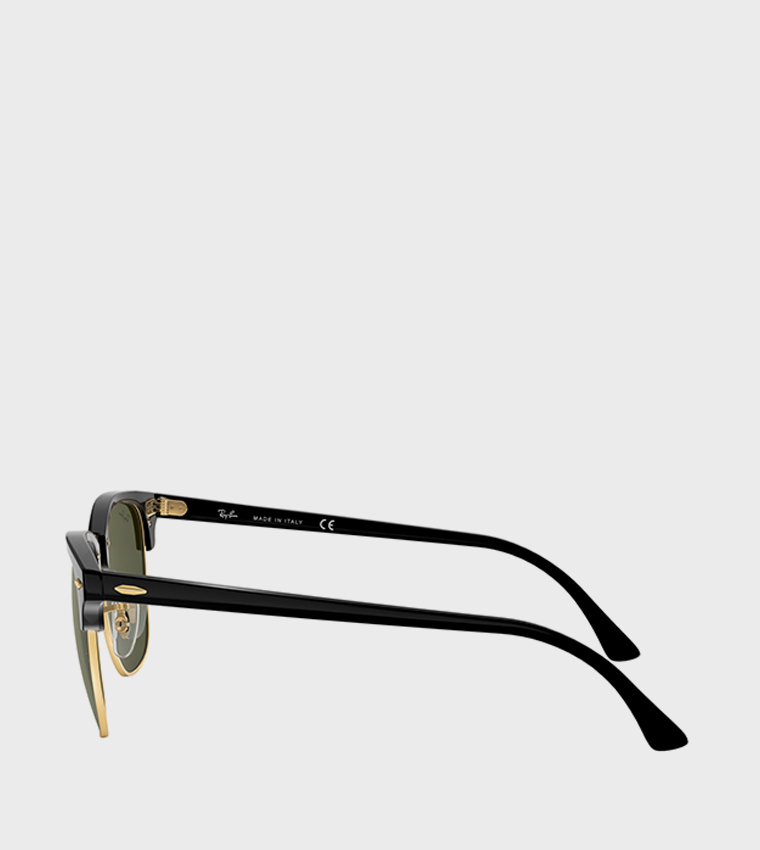 Acetate Frame Clubmaster Sunglasses