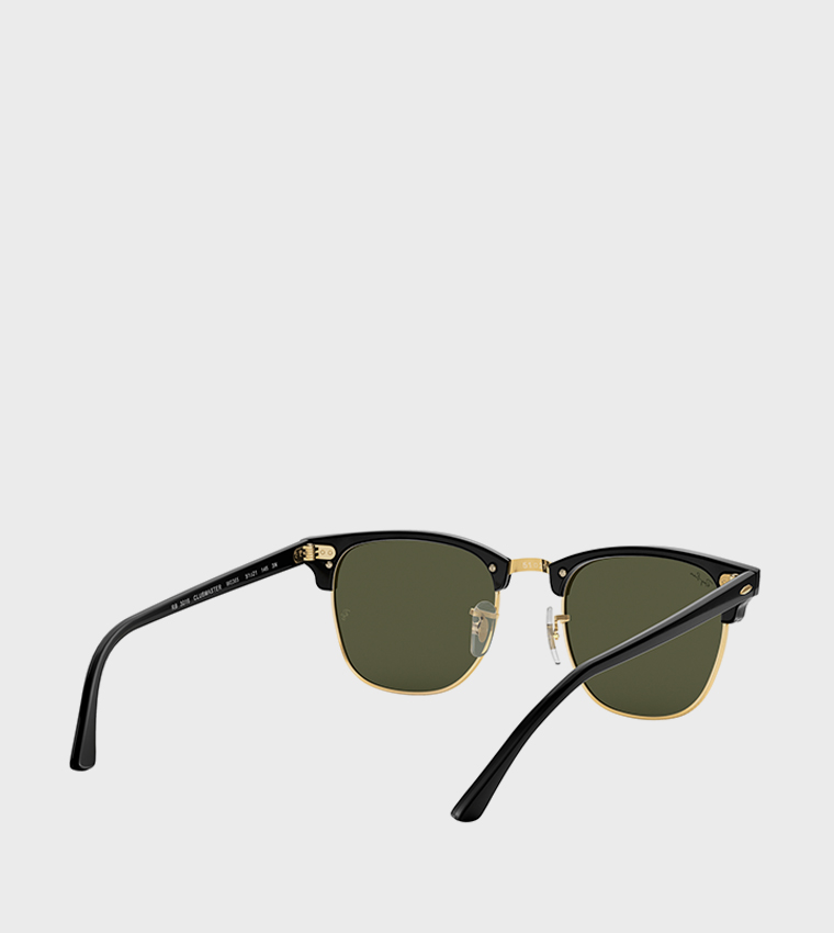 Acetate Frame Clubmaster Sunglasses